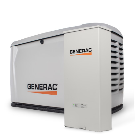 Standby Generator, 14kW with Transfer Switch | Cellular