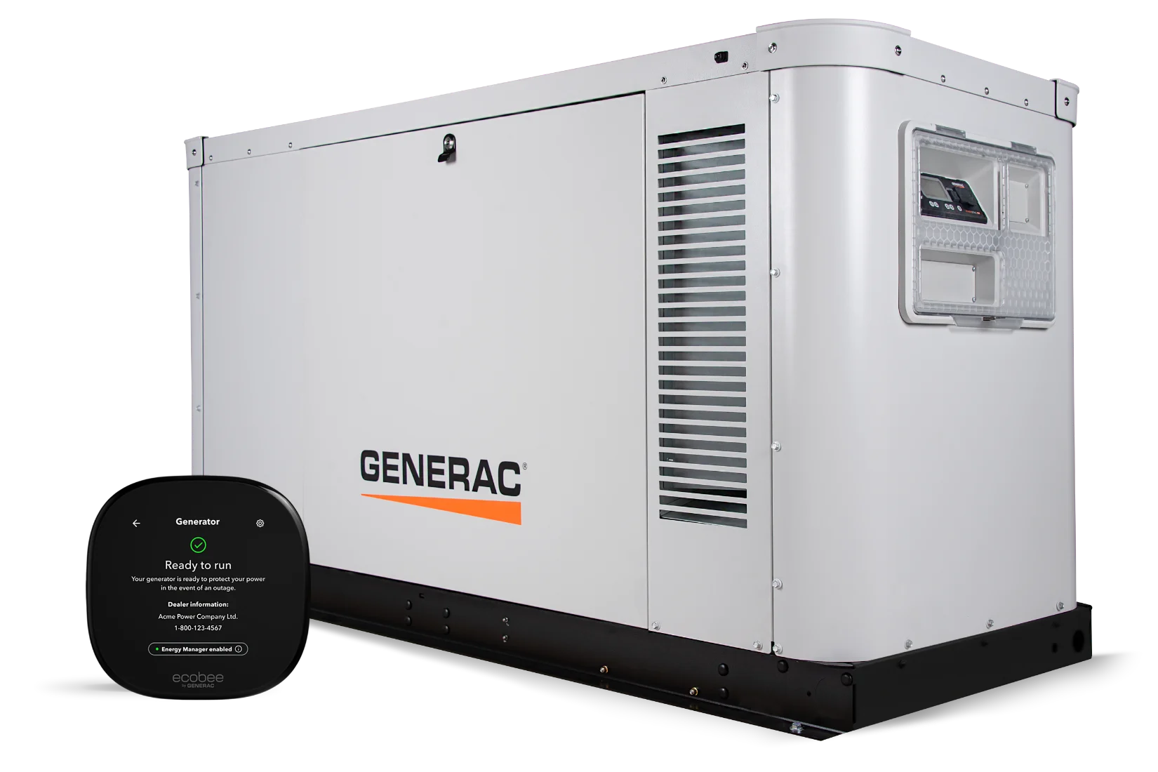 Standby Generator, 48kW | With ecobee by Generac Smart Thermostat | 120/240 V 1-Phase